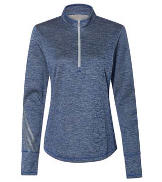 A285 - Ladies' Brushed Terry Heather 1/4-Zip