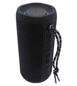 ICOU-B-002 - iBlu Soul LED Bluetooth Speaker with Microphone - Black