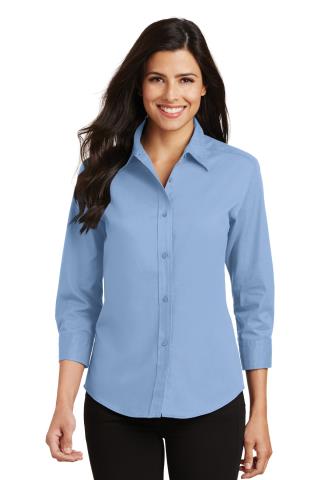 L612 - Ladies' 3/4-Sleeve Easy Care Shirt