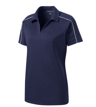 Ladies' Micropique Sport-Wick Piped Polo