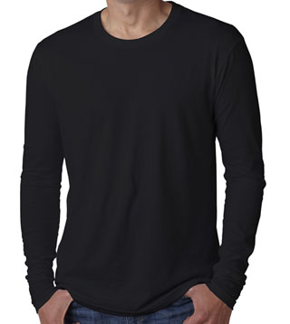 N3601 - Men's Fitted Long-Sleeve Crew