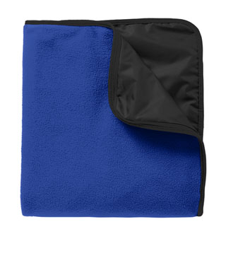 Fleece & Poly Travel Blanket